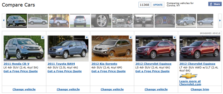 compare cars
