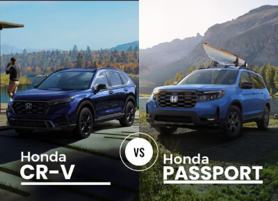 Honda CR V vs Honda Passport