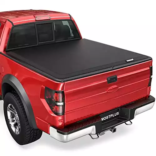 MOSTPLUS Roll-Up Soft Vinyl Truck Bed Tonneau Cover