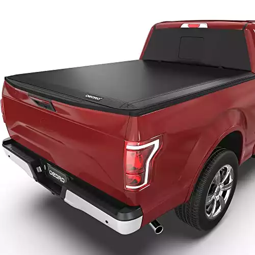 OEDRO Soft Roll Up Truck Bed Tonneau Cover