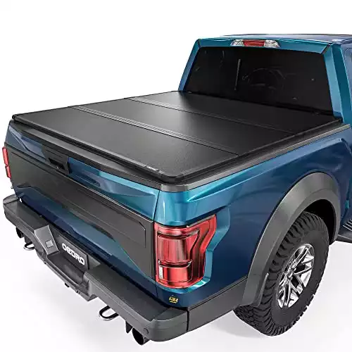 oEdRo Hard Trifold Truck Bed Tonneau Cover