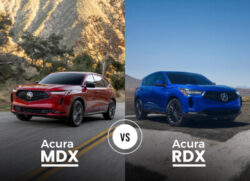 Acura MDX vs Acura RDX