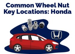 Common Wheel Nut Key Locations Honda