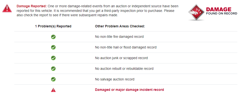 Damage Check AutoCheck