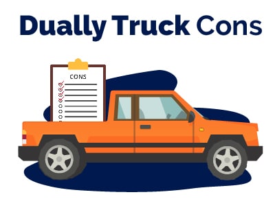 Dually Trucks Cons