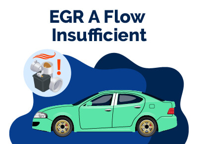 EGR A Flow Insufficient