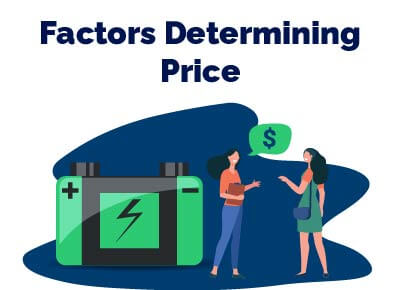 Factors Price of Electric Battery