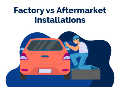 Factory vs Aftermarket Window Tint Installation
