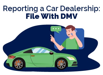 File With DMV Report Dealership
