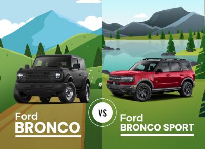 Ford Bronco vs Ford Bronco Sport