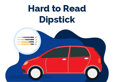 Hard to Read Dipstick