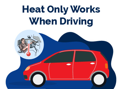 Heat Only Works When Driving