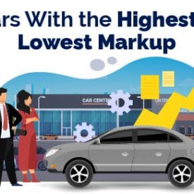 Car Models With the Highest & Lowest Markup for January