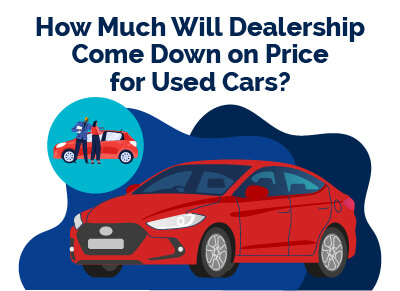 How Much Will Dealership Come Down Used Car
