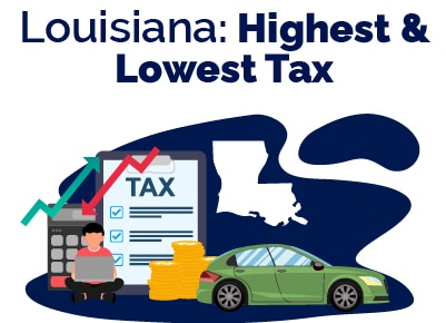 Louisiana Highest And Lowest Tax