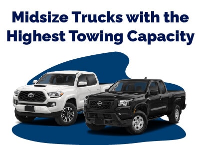 Midsize Trucks with Highest Towing Capacity