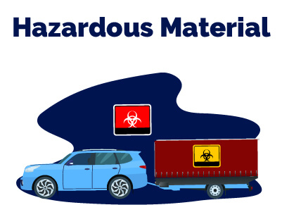 Never Tow Hazardous Material