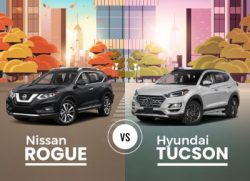 Nissan Rogue vs Hyundai Tucson