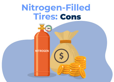 Nitrogen Filled Tires Cons