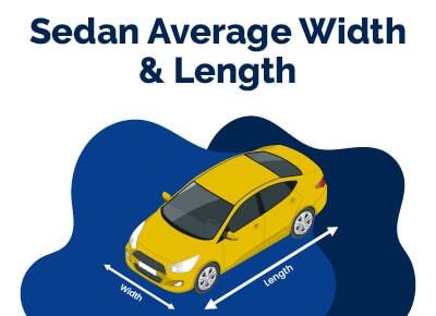 Sedan Average Width and Length
