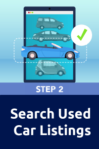 Step 2 - Search used car listings