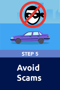 Step 5 - Avoid used car scams