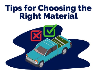 Tips for Choosing Right Tonneau Cover Material