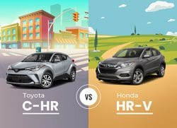 Toyota C-HR vs Honda HR-V