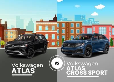 Volkswagen Atlas vs Volkswagen Atlas Cross Sport