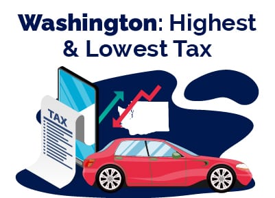 Washington Highest and Lowest Tax