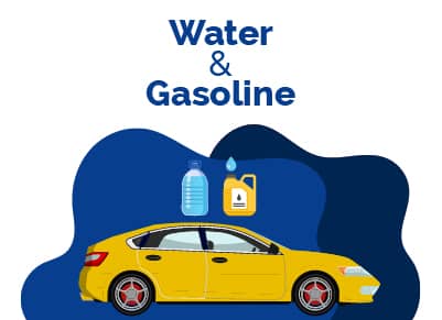 Water and Gasoline