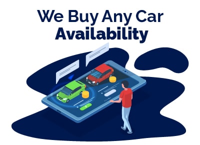 We Buy Any Car Availability
