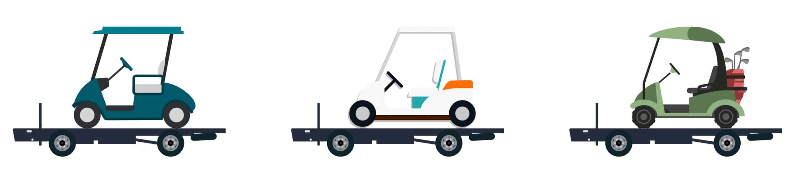 Towing Golf Cart on a Trailer - Weights